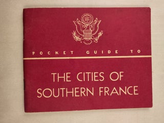 Item #46064 Pocket Guide to The Cities of Southern France. n/a