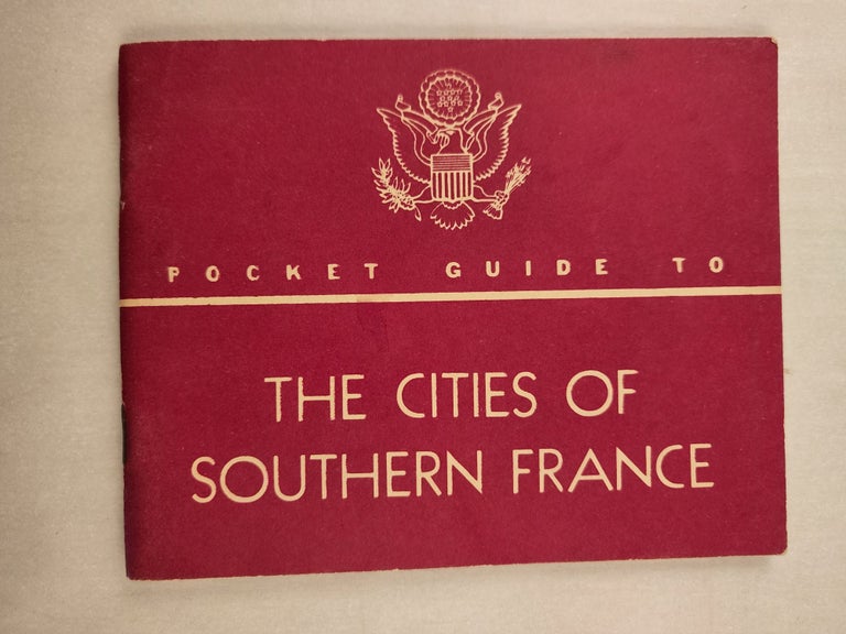 Item #46064 Pocket Guide to The Cities of Southern France. n/a.