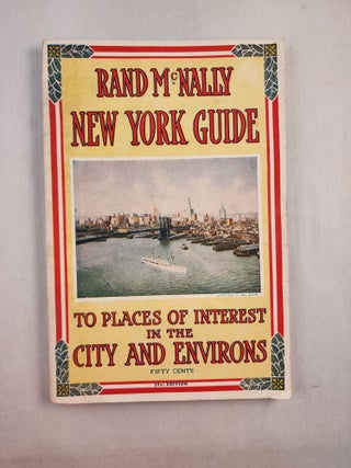 Item #46071 Rand McNally Guide to New York City and Environs with Maps and Illustrations 31st...
