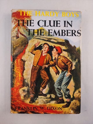 Item #46087 The Clue in the Embers (Hardy Boys Mystery Stories # 35). Franklin W. Dixon