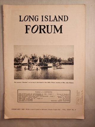 Item #46114 Long Island Forum Vol. XXIV, No. 2, February, 1961. Paul publisher Bailey