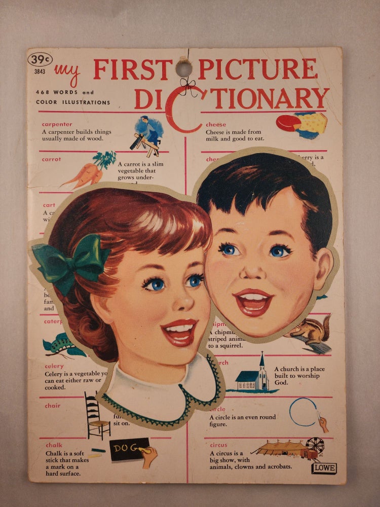 Item #46200 My First Picture Dictionary. Mary and Golden, Mina Gow.