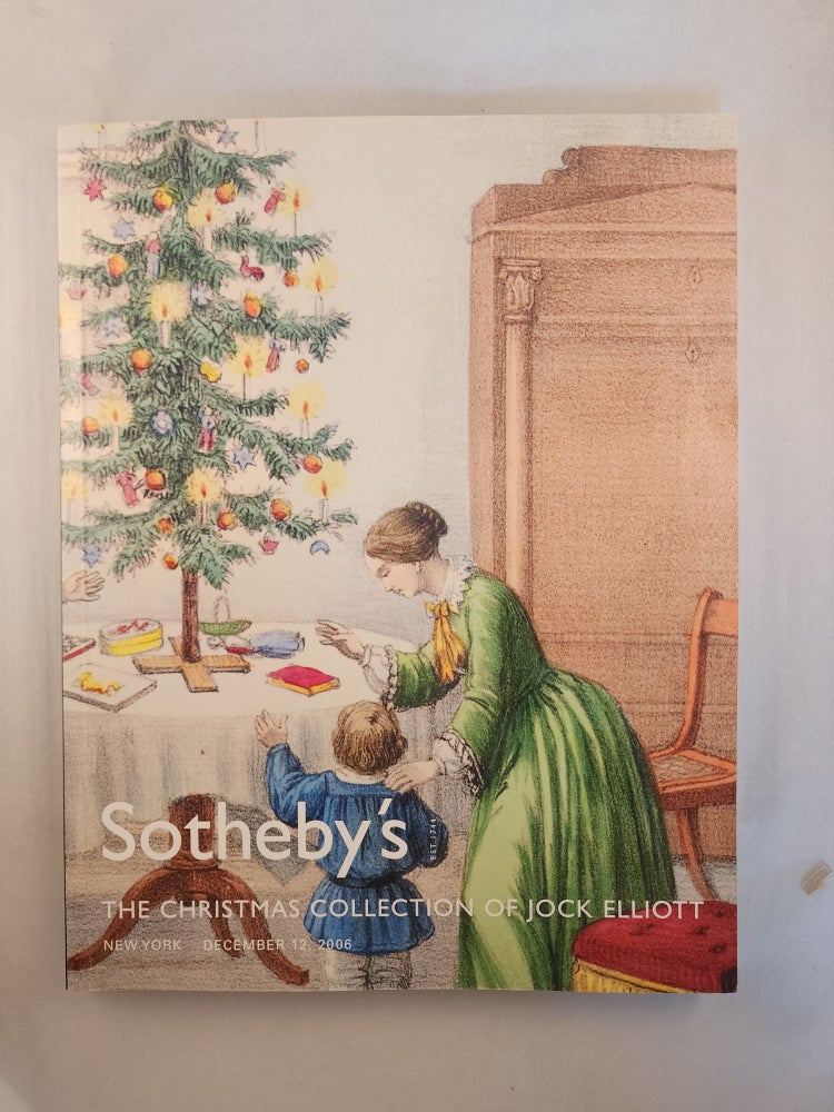 Item #46275 The Christmas Collection of Jock Elliott. 2006 New York: Sotheby’s December 12.