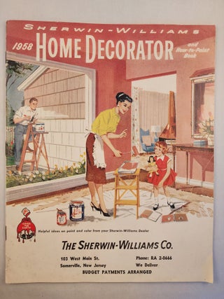 Item #46425 Sherwin-Williams 1958 Home Decorator and How-to-Paint Book