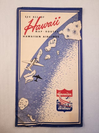 Item #46479 See All of Hawaii: Map, Routes, Hawaiian Airlines. Hawaiian Airlines