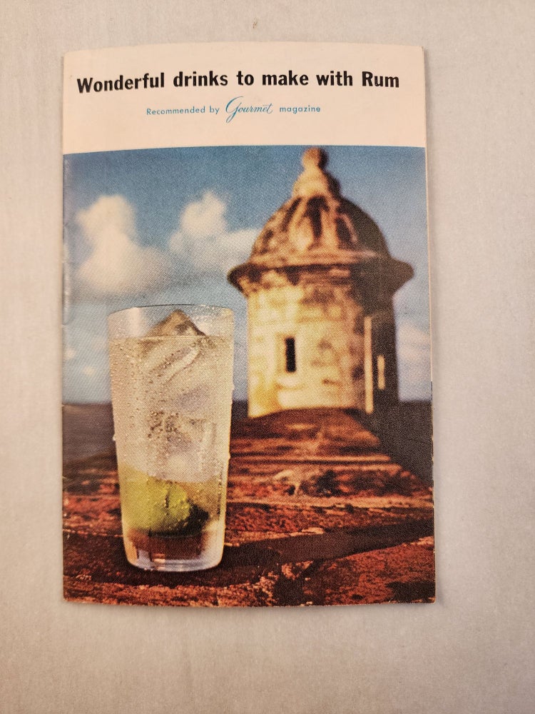Item #46480 Wonderful Drinks to Make with Rum Recommended by Gourmet Magazine