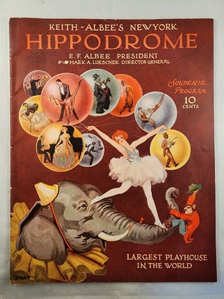 Item #46578 Keith-Albee’s New York Hippodrome Souvenir Program Week of September 21st, 1925. E....
