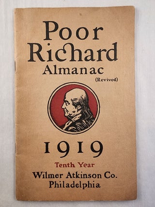 Item #46628 Poor Richard Almanac (Revived) 1919 Tenth Year