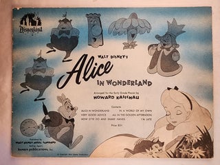 Item #46635 Walt Disney’s Alice In Wonderland Arranged for the Early Grade Pianist. Kasschau