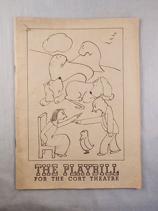 Item #46649 The Male Animal NYC Broadway Playbill 1940 Cort Theatre. James Thurber, Elliott Nugent