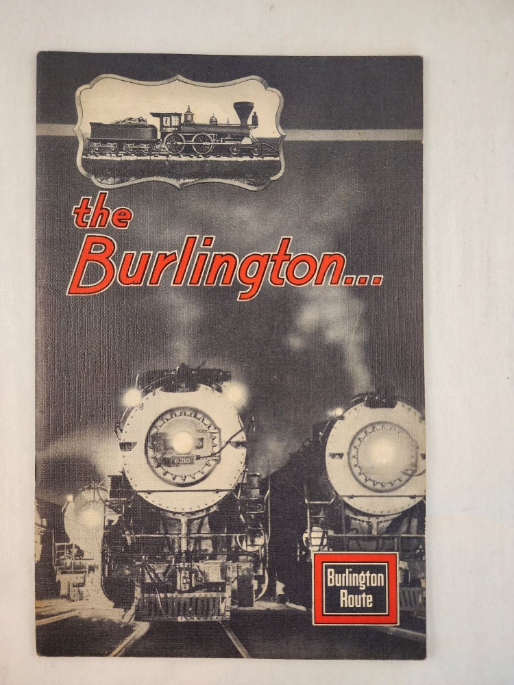 Item #46751 The Burlington Souvenir of the Chicago, Burlington & Quincy Railroad and Associated Lines. Burlington Chicago, Quincy Railroad Company.