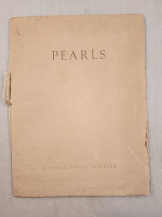 Item #46854 Pearls, The Queen of Gems. Neely Tompkins, Ackerland