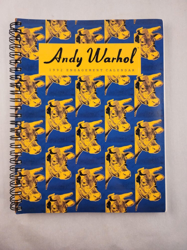 Item #46862 Andy Warhol 1992 Engagement Calendar. n/a.