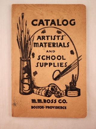 Item #47138 Catalog Ross of Artists’ Materials Drawing Materials School Supplies. M. M. Ross Co