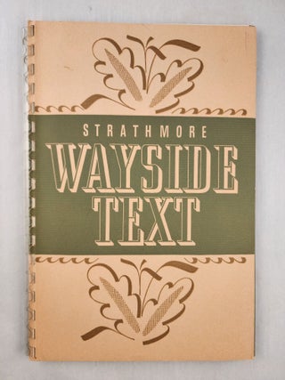 Item #47204 Strathmore Wayside Text Book and Cover Weights. Strathmore Paper Company