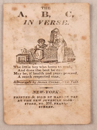 Item #47571 The A, B, C, In Verse