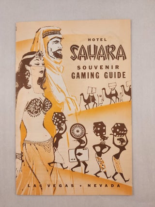 Item #47573 Hotel Sahara Souvenir Gaming Guide Las Vegas, Nevada. Sahara Hotel