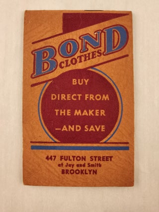 Item #47687 Bond Clothes Buy Direct From the Maker and Save