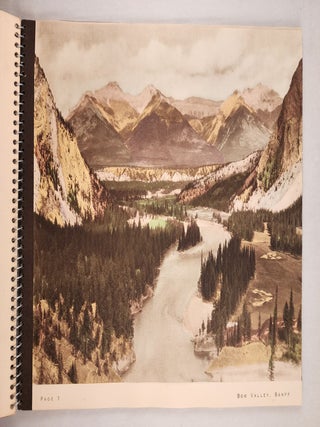 The Canadian Rockies A Series of Eighteen Hand Colored Vandyck Photogravures