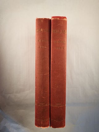 Holland In Two Volumes