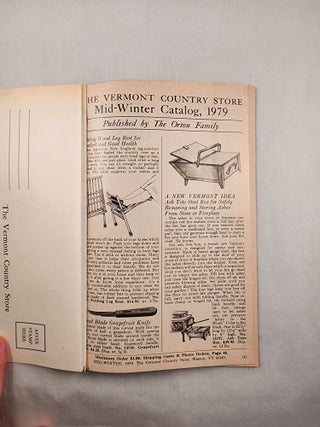 The Voice of the Mountains The Vermont Country Store Mid-Winter Catalog 1979