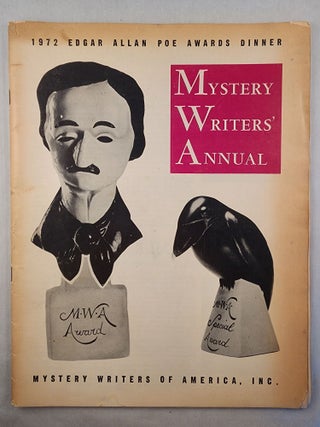 Item #47845 Mystery Writers’ Annual 1972 Edgar Allan Poe Awards Dinner. Inc Mystery Writers of...
