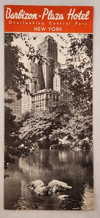 Item #47969 Barbizon-Plaza Hotel Overlooking Central Park New York