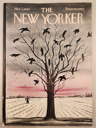 Item #48162 The New Yorker Mar. 1, 1969, Vol. XLV, No. 2. R. H. publisher Fleischmann, cover,...