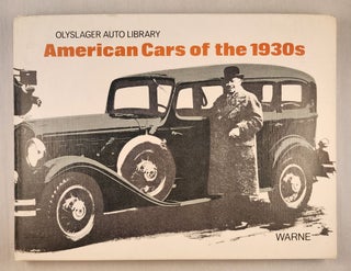 Item #48223 American Cars of the 1930s Olyslager Auto Library. Olyslager Organisation, Bart H....