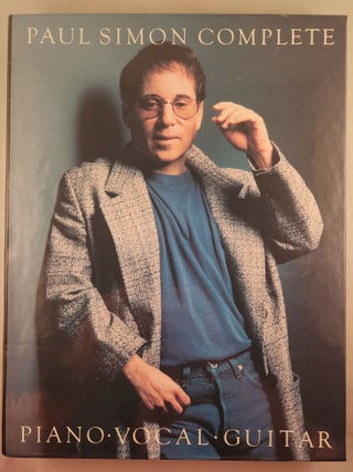 Item #48362 Paul Simon Complete Piano, Vocal, Guitar Volume One and Volume Two. Paul Simon