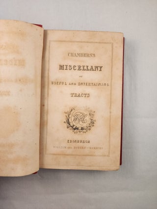Chambers’s Miscellany of Useful and Entertaining Tracts Volume 4