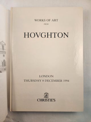 Works of Art from Collections of The Cholmondeley Family and The Late Sir Philip Sassoon, Bt from Hovghton: Thursday, 8th December 1994 at 7 pm in The Great Rooms, Christie Manson & Woods Ltd