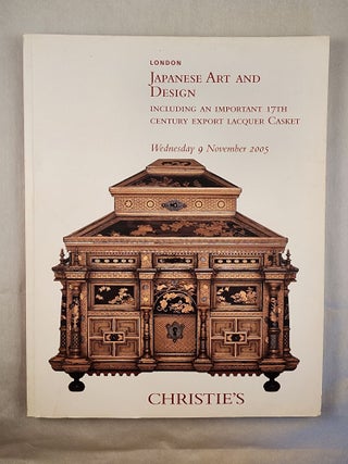 Item #48984 Japanese Art and Design Including an Important 17th Century Export Lacquer Casket....