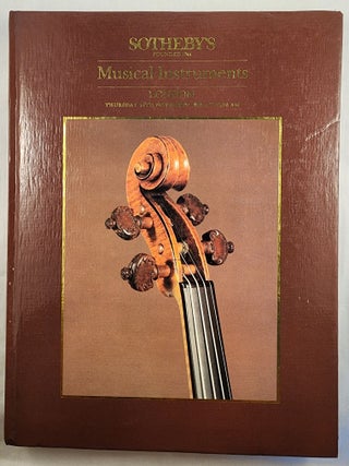 Item #48988 Musical Instruments Part I Comprising Violins, Violas, Violoncellos, Bows and Double...