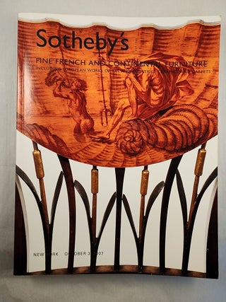 Item #49138 Fine French and Continental Furniture Including European Works of Art and Tapestries,...