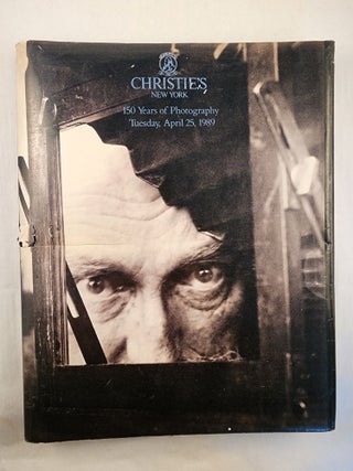 Item #49143 150 Years of Photography. 1989 NY: Christie’s April 25