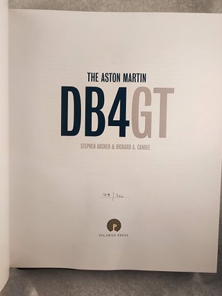 The Aston Martin DB4GT (Limited Edition)