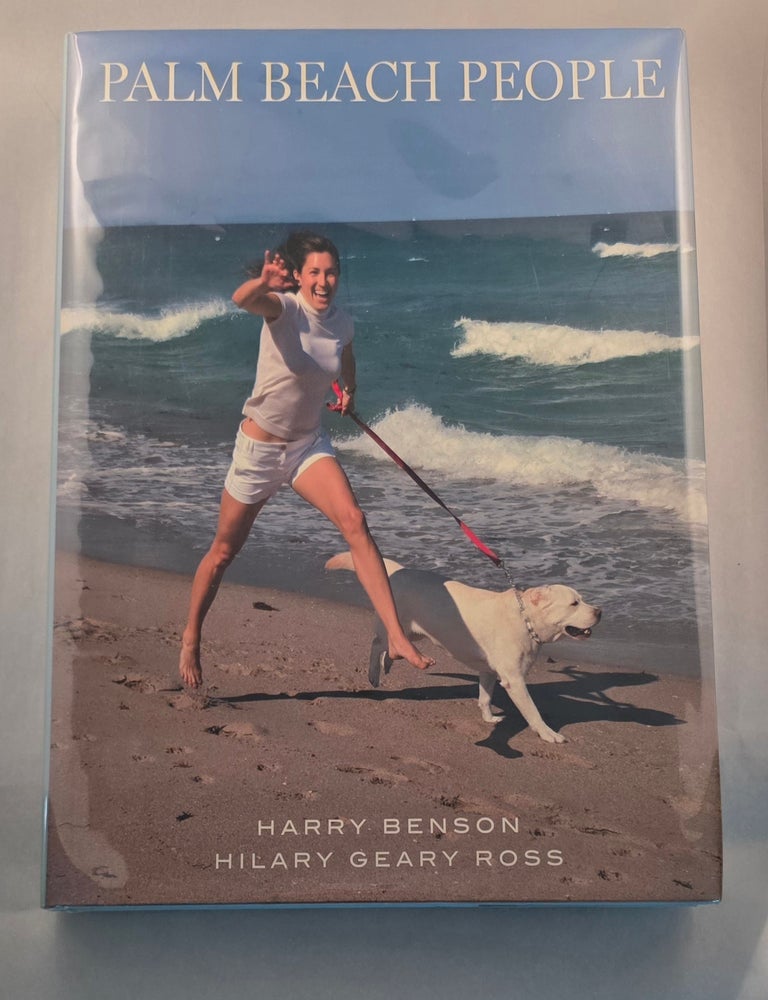 Item #50095 Palm Beach People. Hilary Geary with Ross, Harry Benson.