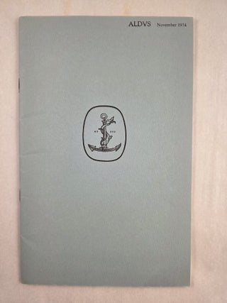 ALDVS November 1974, Volume 12, Number 2