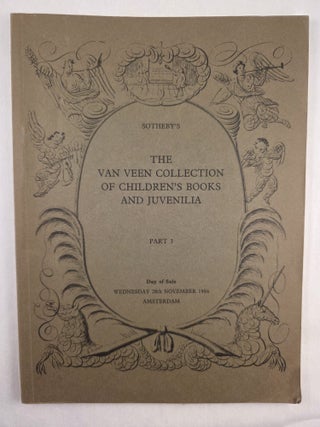 The Van Veen Collection of Children&rsquo;s Books and Juvenilia, Part 3, Wednesday 28th November 1984