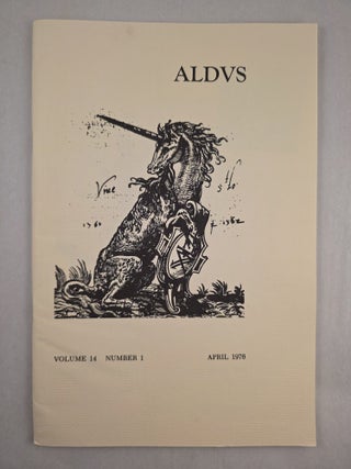 ALDVS April 1976, Volume 14, Number 1