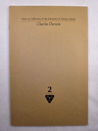 Species of Origin; a bibliographical exposition of the works of Charles Darwin at the University...