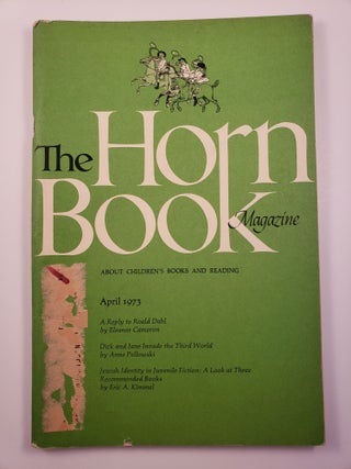 Item #9217 Horn Book Magazine. April, 1973. Paul Heins
